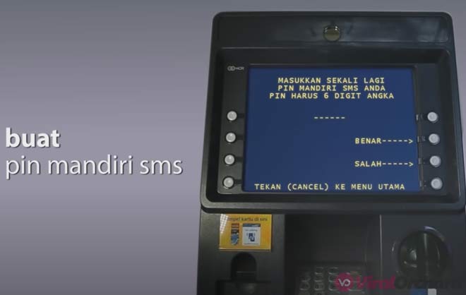 Cara Daftar Mobile Banking Mandiri Lewat ATM