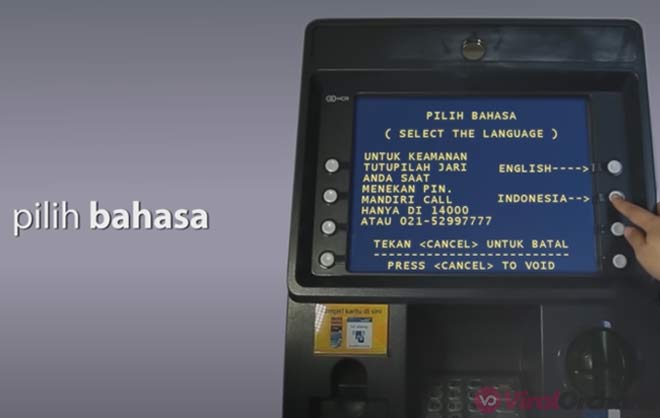 Cara Daftar Mobile Banking Mandiri di ATM