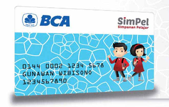 Kartu ATM SimPel (Simpanan Pelajar)