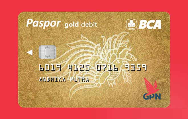 Paspor BCA GPN Gold