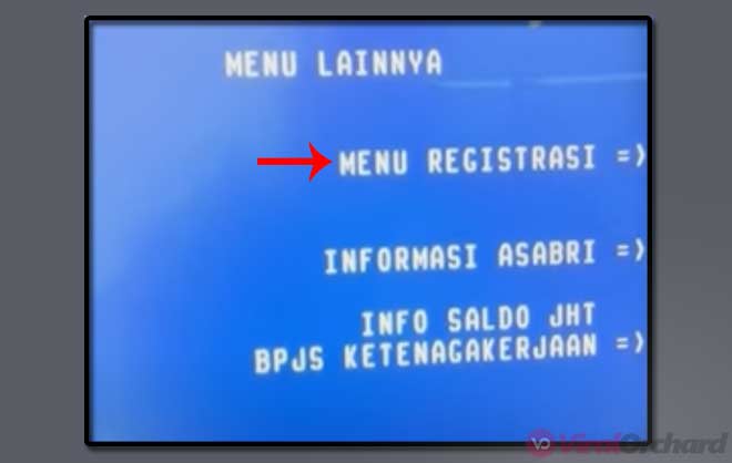 Registrasi Mobile Banking BRI di ATM