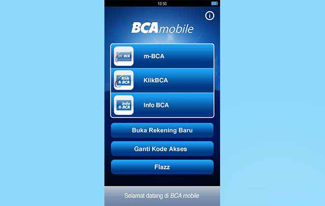 BCA Mobile KlikBCA